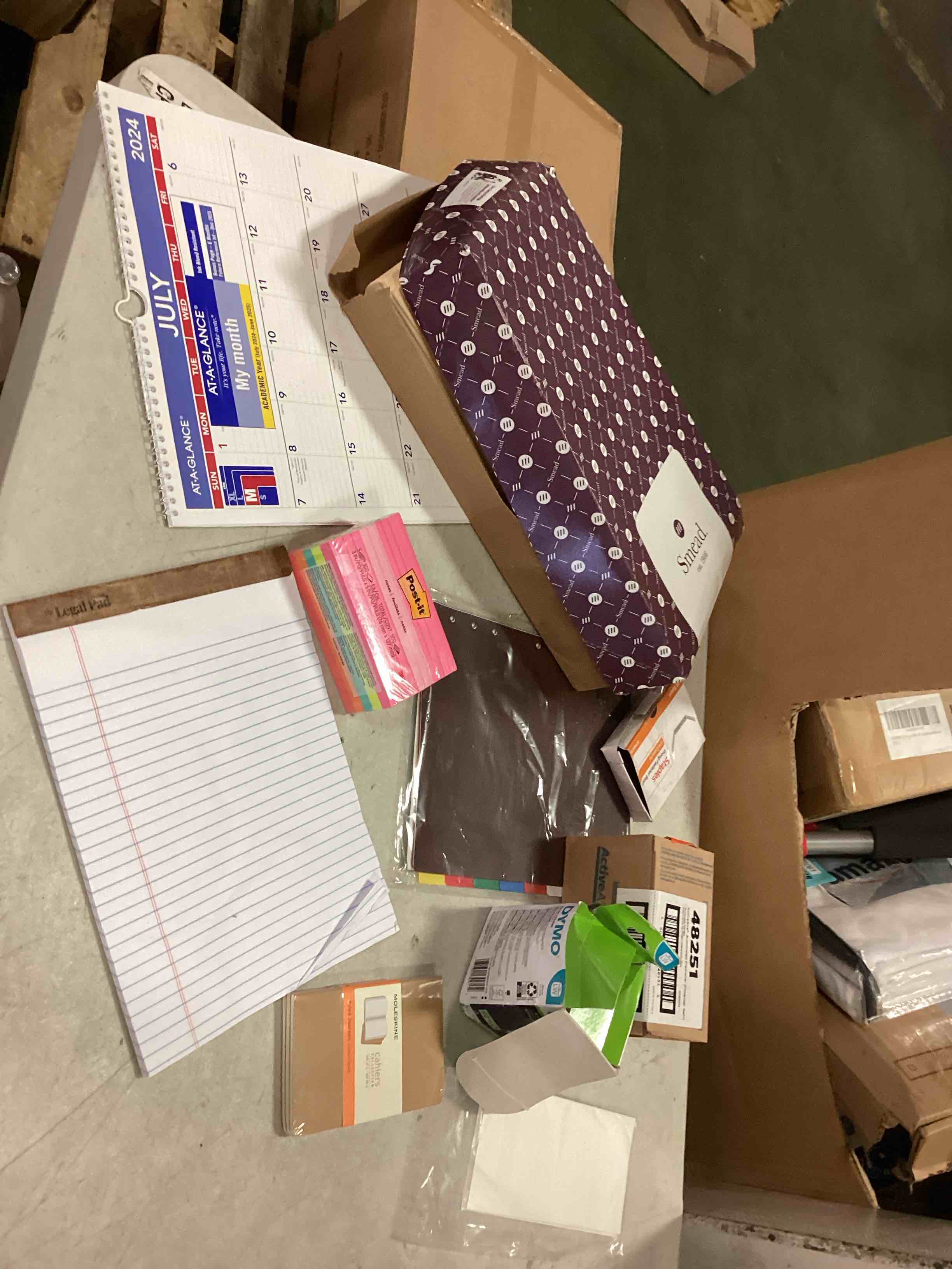 Assorted of variety of products for the maintenance and cleaning of office or home. (expiration date, brands and sizes may vary)