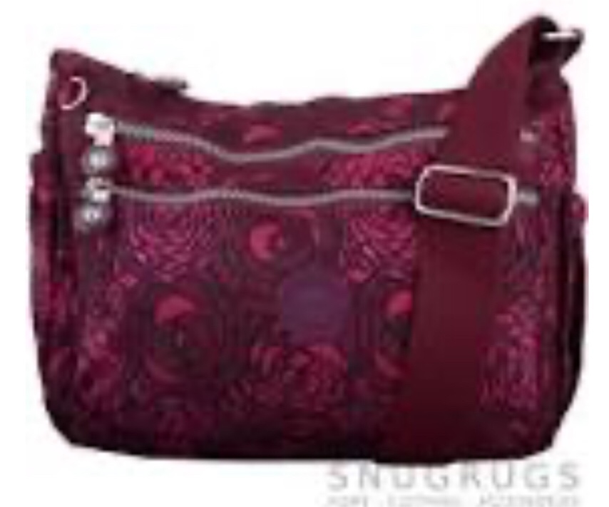Ladies / Womens Medium Lightweight Patterned Cross Body / Shoulder Bag