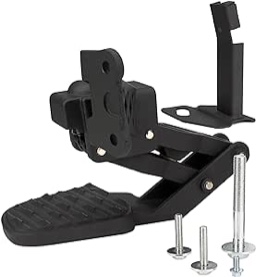 WEILEITE Rear Bedstep Retractable Bumper Truck Tailgate Step Compatible with Dodge Ram 2500 3500 2019 2020 2021 2022 2023 Replaces 82215842AG 82215842AH 82215842AD 82215842AE 82215842AF