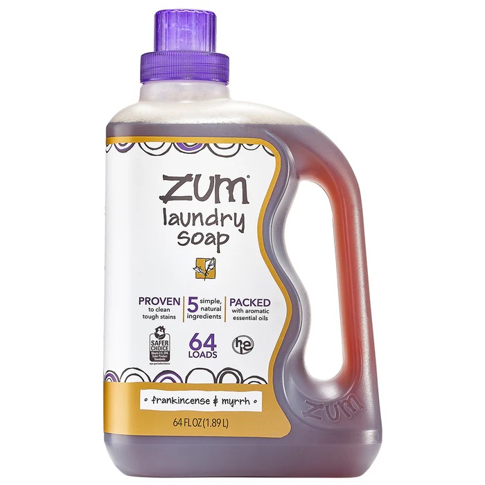 FRANKINCENSE & MYRRH 64 OZ. ZUM LAUNDRY SOAP
