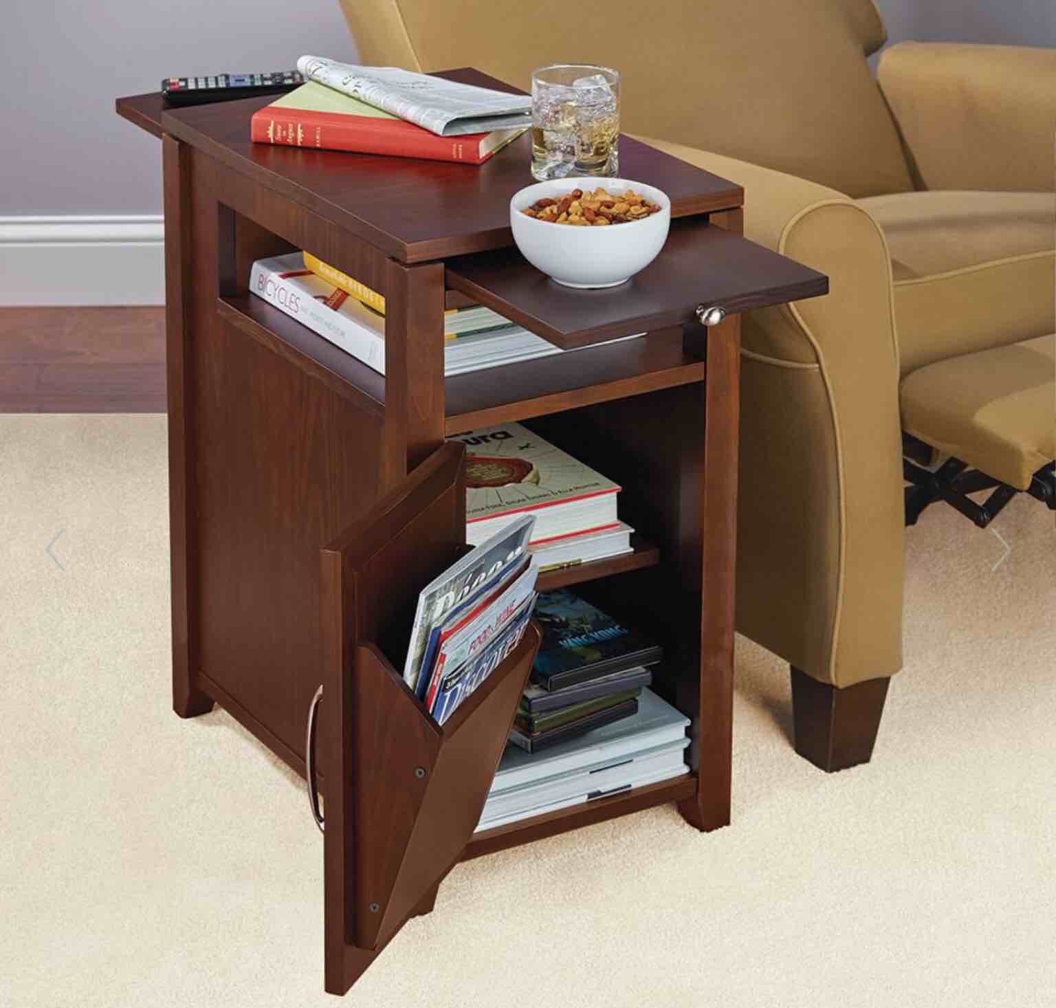 The Easy Access Recliner Side Table