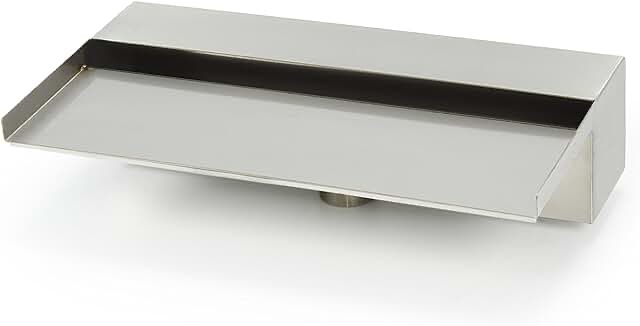 Aquascape 58066 Stainless Steel WaterWall Spillway, Silver