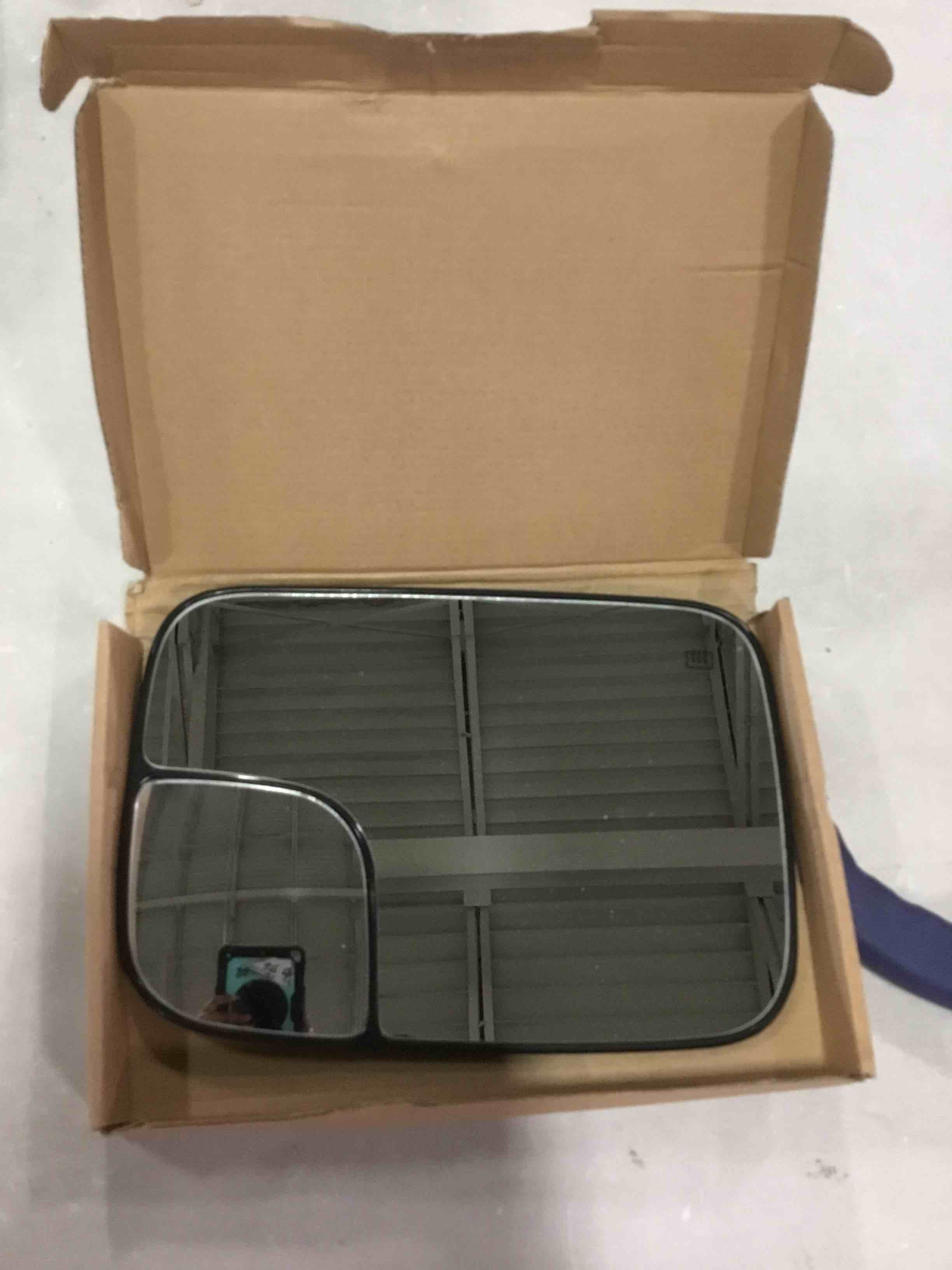 Passenger Right Side Blind Spot Mirror Replacement for 2005 2006 2007 2008 Dodge Ram 1500 2500 3500 Mirrors - Side View Heated Convex Mirror Glass 5161010AA