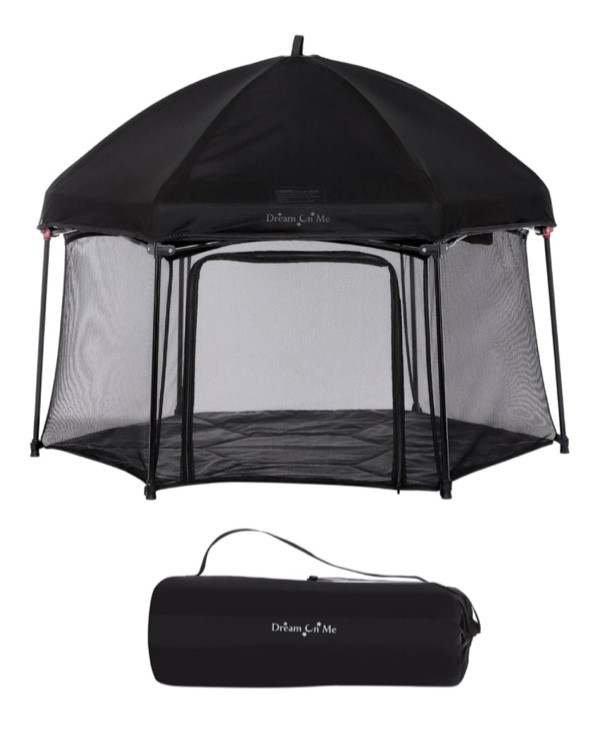 Dream On Me Onyx Canopy Black Canopy