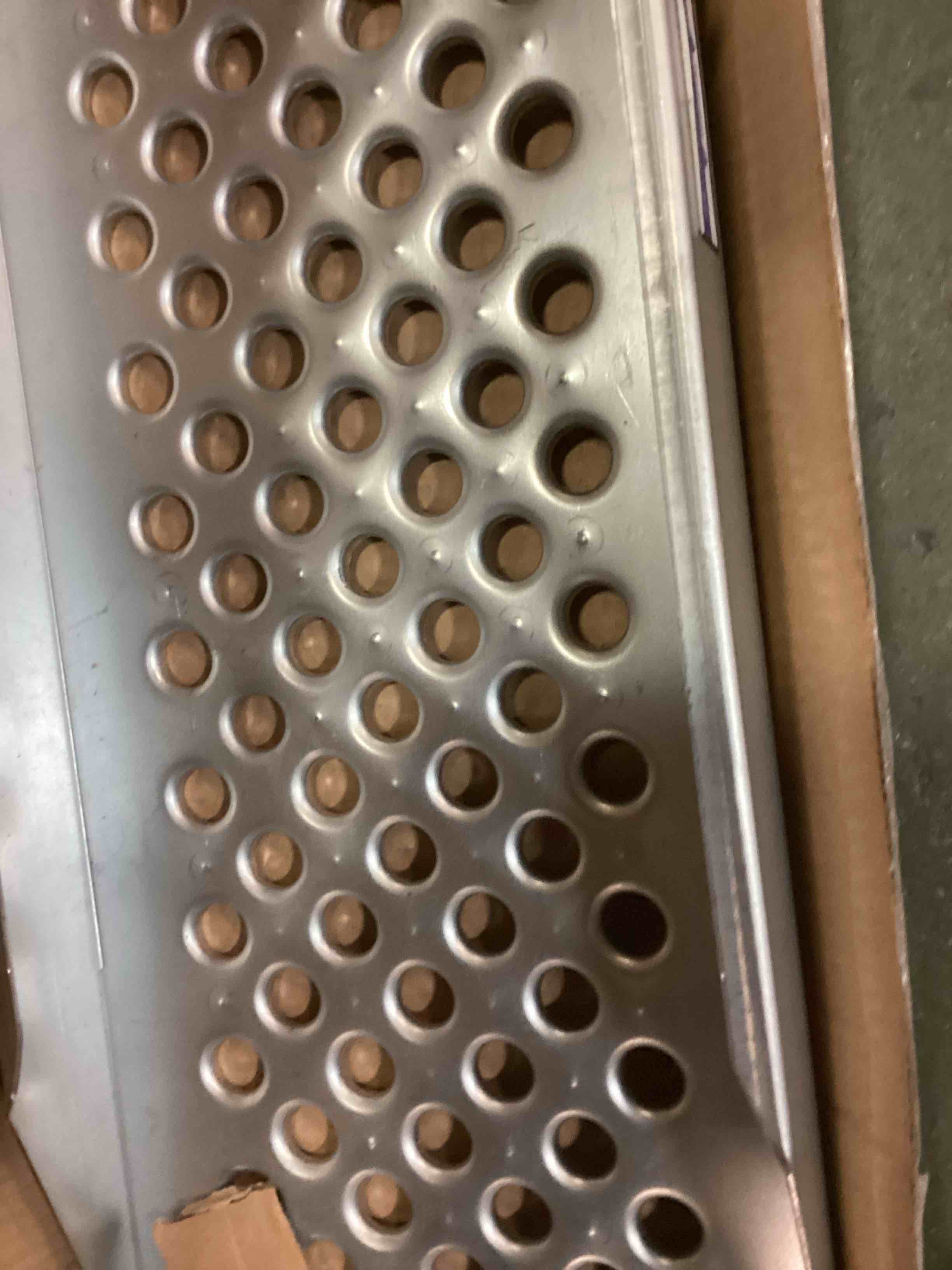 BEJONI 59" L Steel Loading Ramp, Tailgate Ramp with Punch, 660 lbs/PC Capacity for Motorcycle, ATV, Truck, Quad, Lawn Mower, Snow Blower, Anti-Slip Waterproof Rustproof, 1 PC