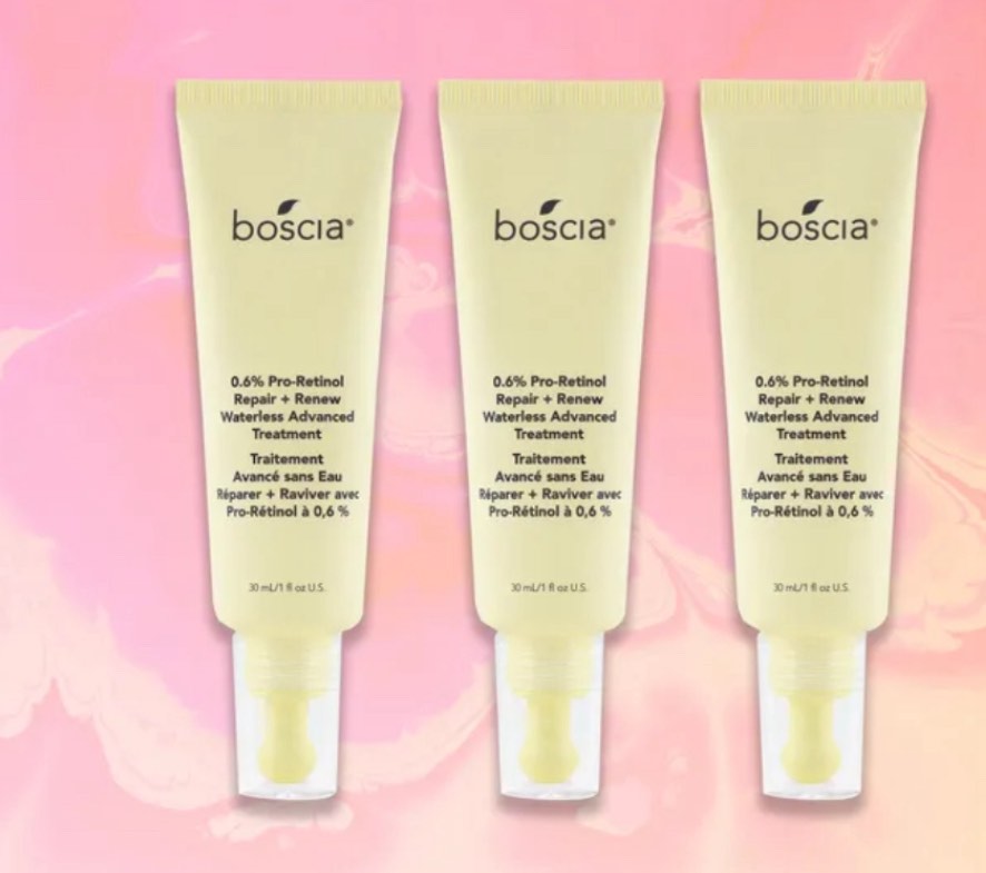 boscia 0.6% Pro-Retinol Repair + Renew Waterless Advanced Treatment 3 Pack 