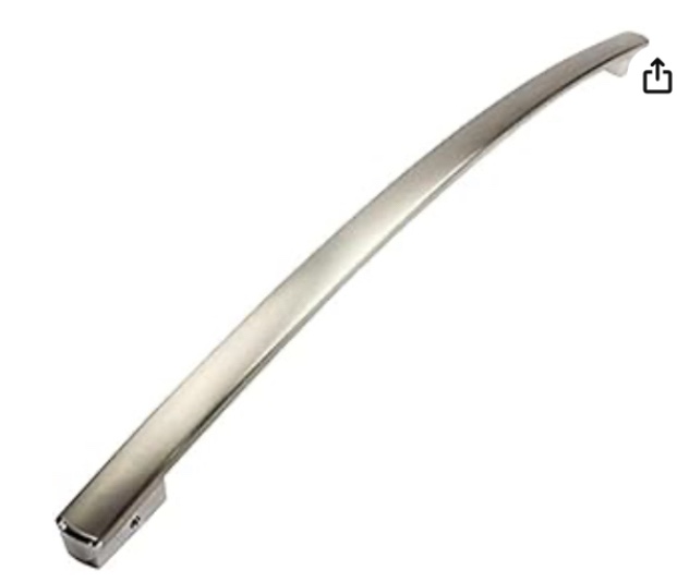 Replacement Stainless Steel Freezer Door Handle Assembly for GE Refrigerators