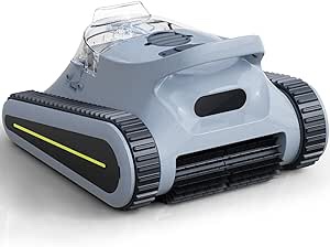 (2024 New) Seauto Crab Cordless Robotic Pool Vacuum, Wall-Climbing, Automatic Pool Cleaner, Suitable for Walls and Floors of 1614 Square Feet Pool