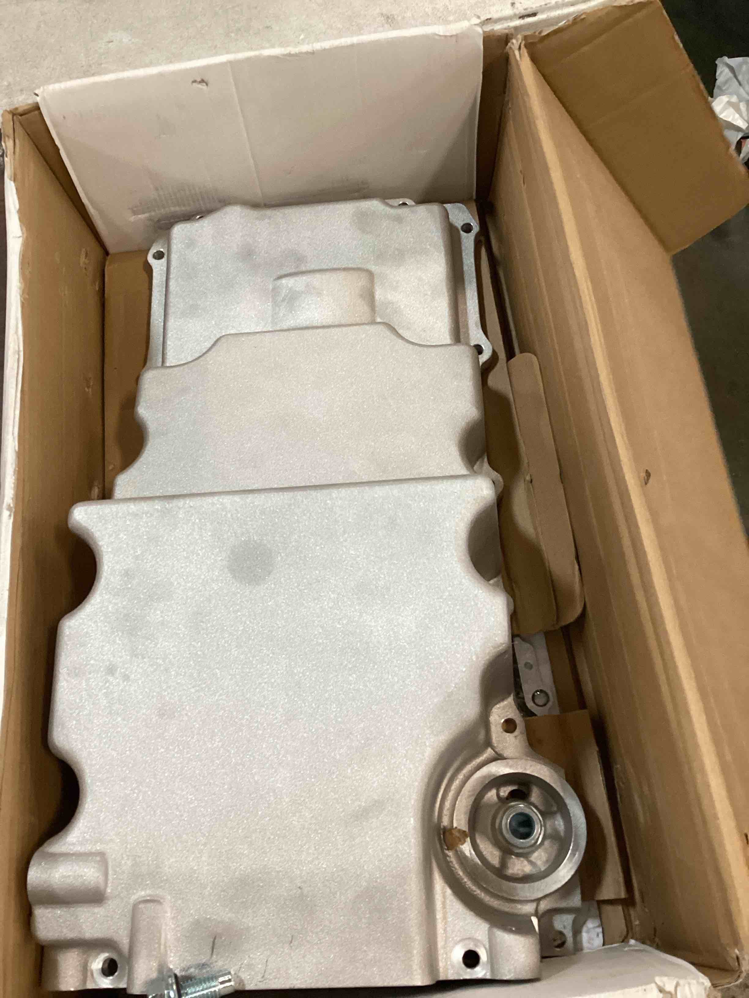 302-2 Low Profile LS Swap Oil Pan - Aluminum, 5.7 Qt, For GM A/G/F-Body Cars, LS1-LS3 Engines