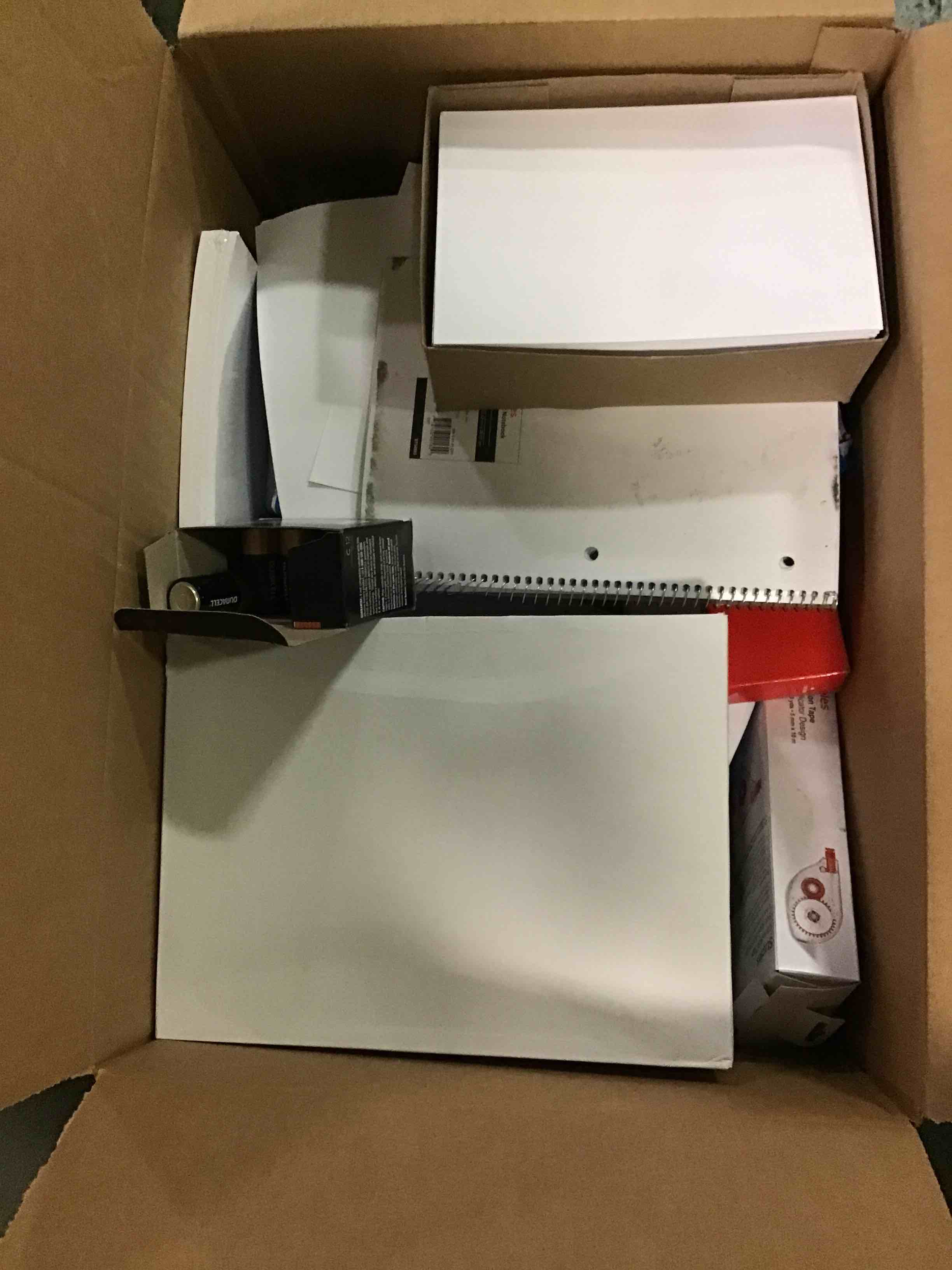 assorted school offices supplies