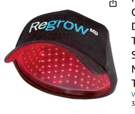 Laser Hair Growth Products (FDA Cleared) by Hairmax | Laser Hair Growth Cap | Model: RegrowMD | Hair Loss Treatment for Men and Women | Full Scalp Treatment to Reverse Thinning Hair while growing Denser, Fuller Hair | 272 Medical Grade Lasers, Not LEDs
