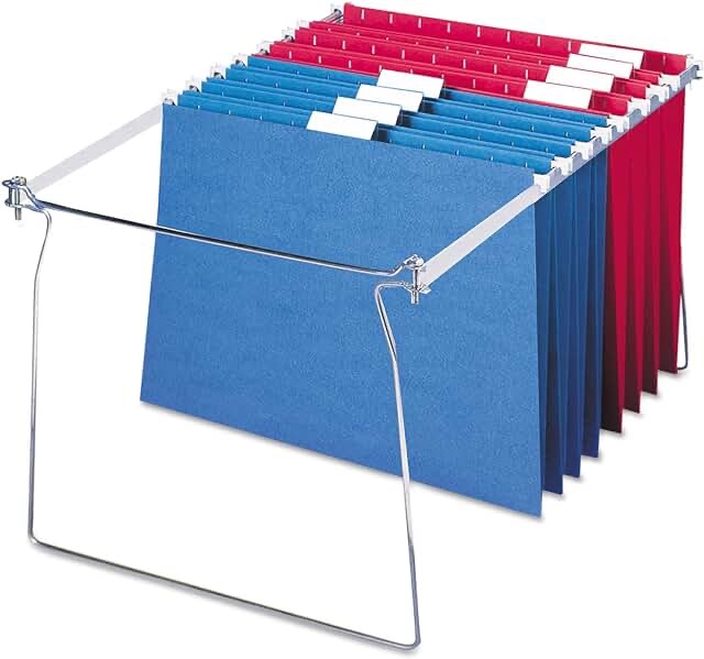 Smead 64870 Hanging Folder Frame Letter Size 23-27-Inch Long Steel 2/Pack