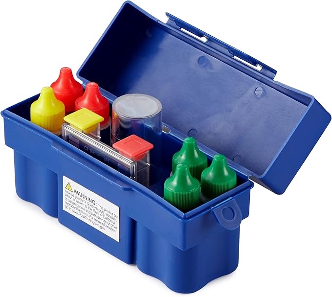 Kokido 5 Way K331SW Swimming Pool Water Chemical Testing Pack with Storage Kit