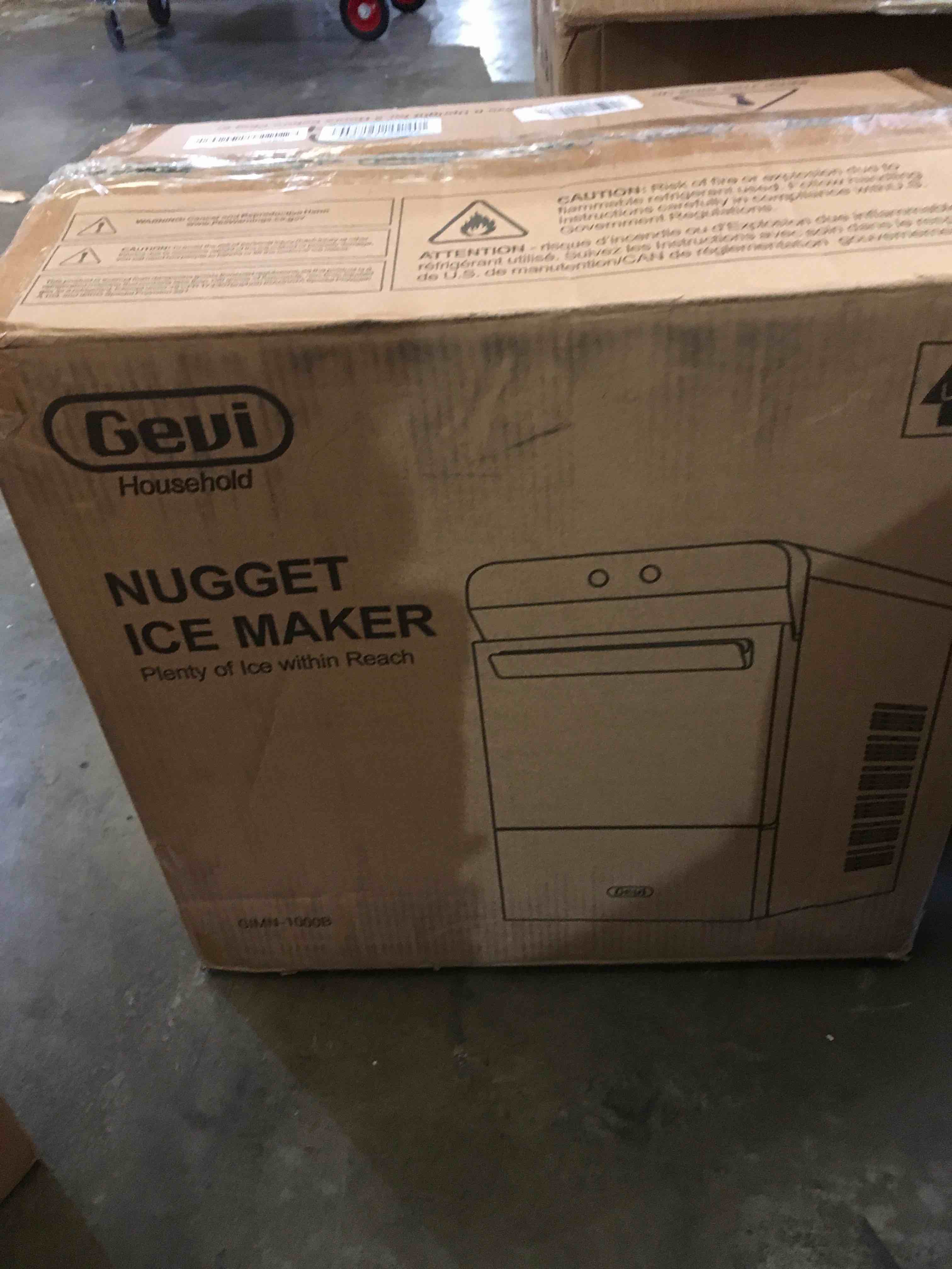 Gevi Household V2.0 Countertop Gemi Nugget Ice Maker SelfCleaning