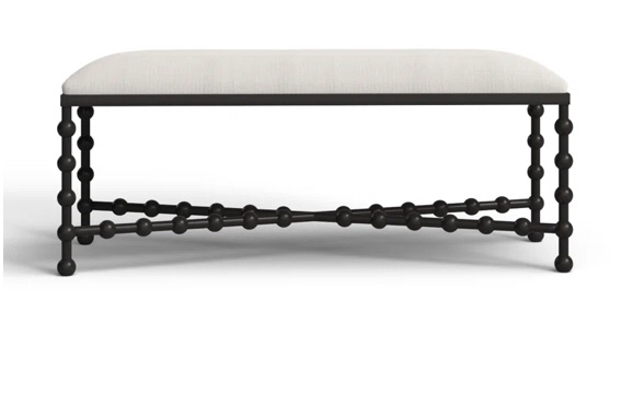 Capri Cushioned Bench