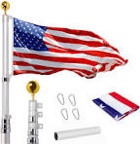 20 ‘ Flag Pole, White