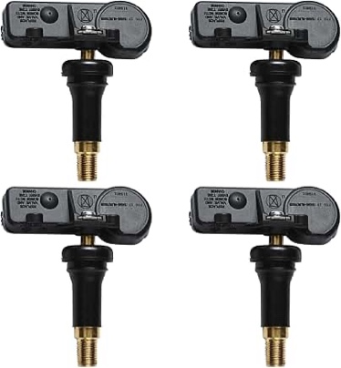 TPMS Sensor for Ford F150 4-Pack,315MHZ Tire Pressure Monitor System for or Ford F150 F250 F350 F450 F550,Escape,Fusion, Lincoln MKX MKC,Mercury Replaces# 9L3Z1A189A,DE8T1A180AA,DR3Z1A189A. four pieces sensors