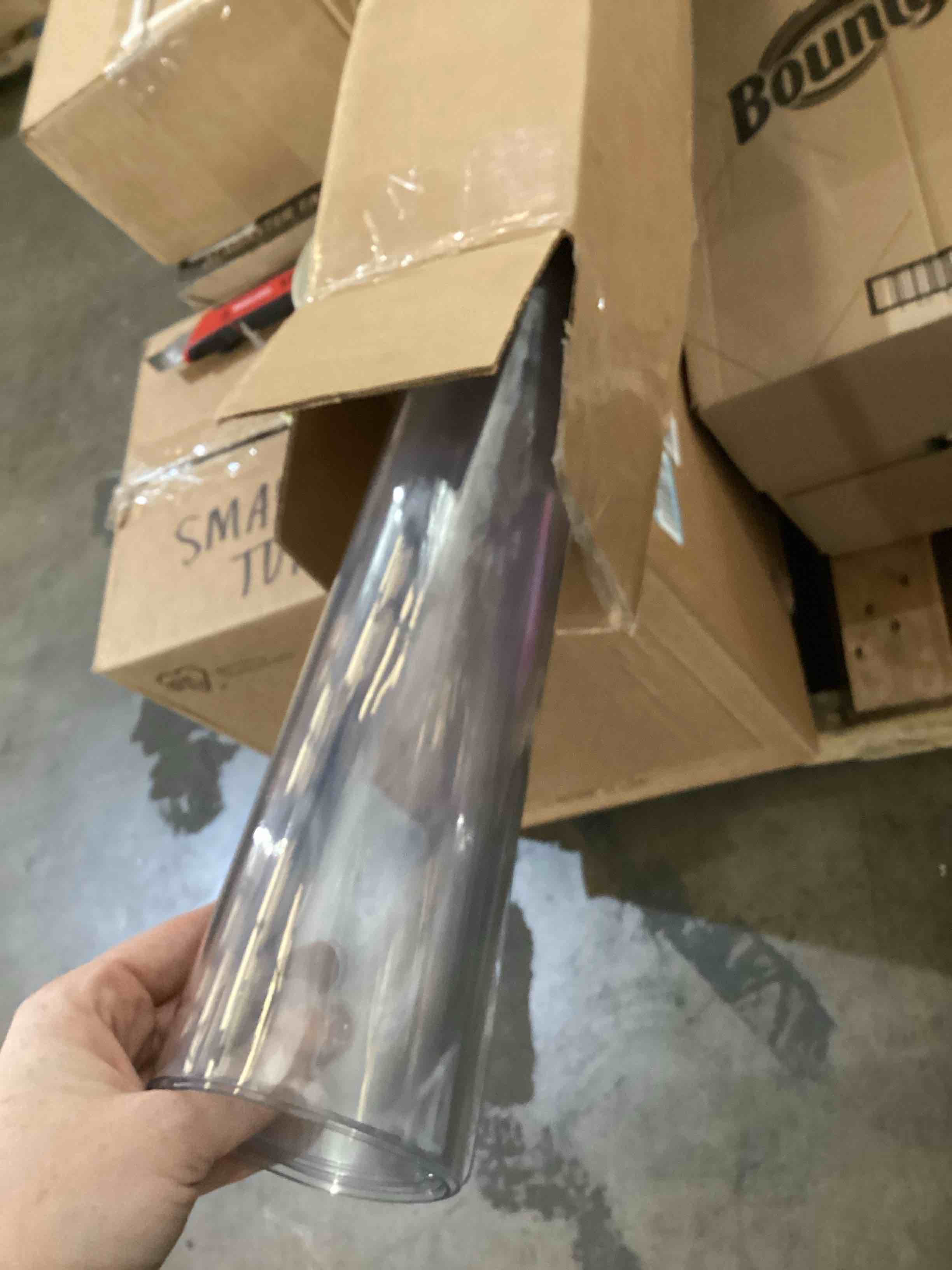 Clear Table Protector 38 x 60 Inch, 1.5mm Thick Plastic Table Cover