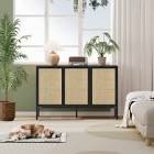 Leclair Natural Rattan 47'' Wide Sideboard