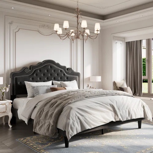 Boyden Upholstered Low Profile Platform Bed