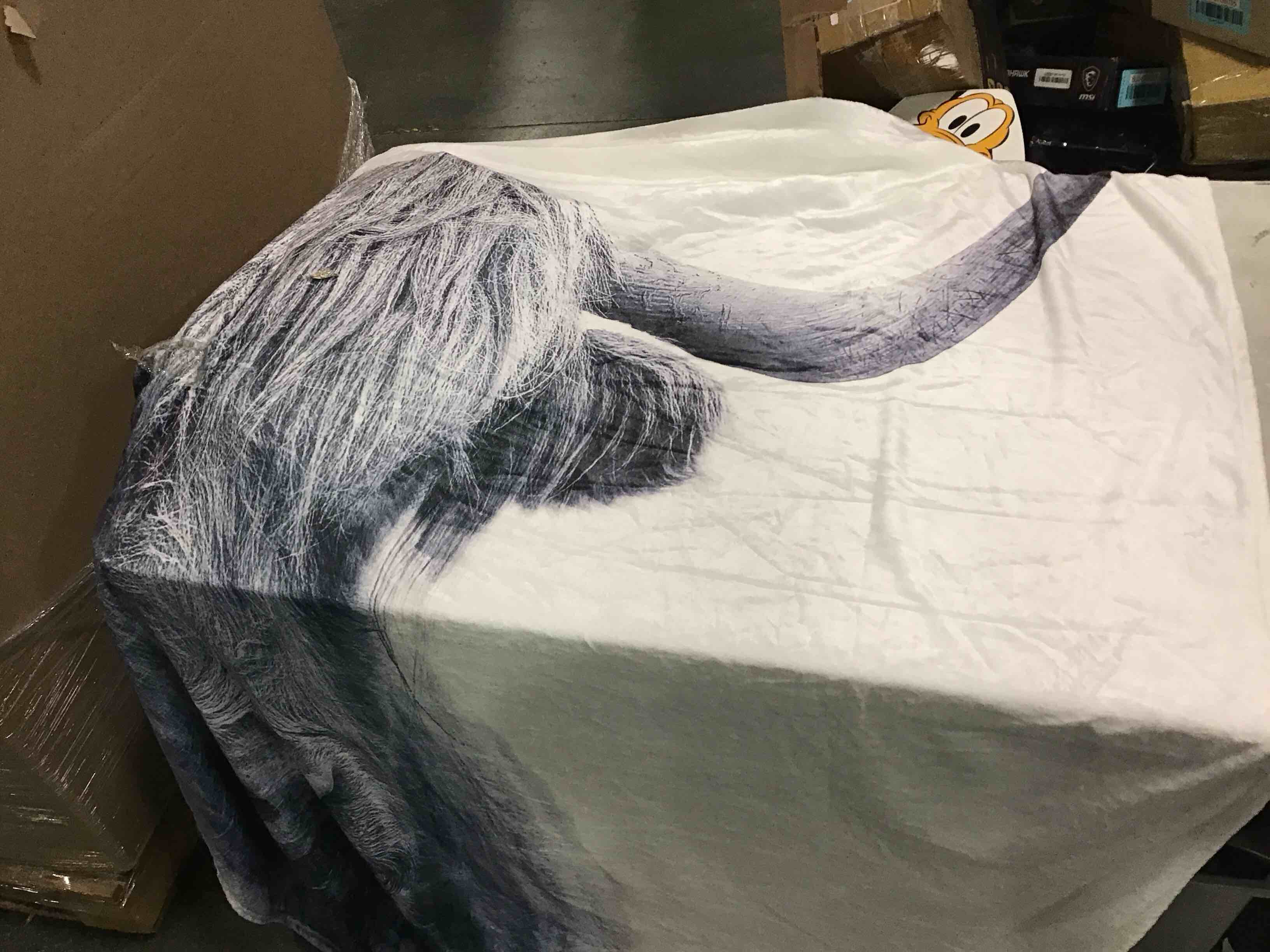 Erosebridal Cow Throw Blanket Black Bull Bed Blanket Western Cowboy Fuzzy Blanket Farm Animal Black Tie Dye Plush Blanket for Kids Boys Girls Teens, Decor 