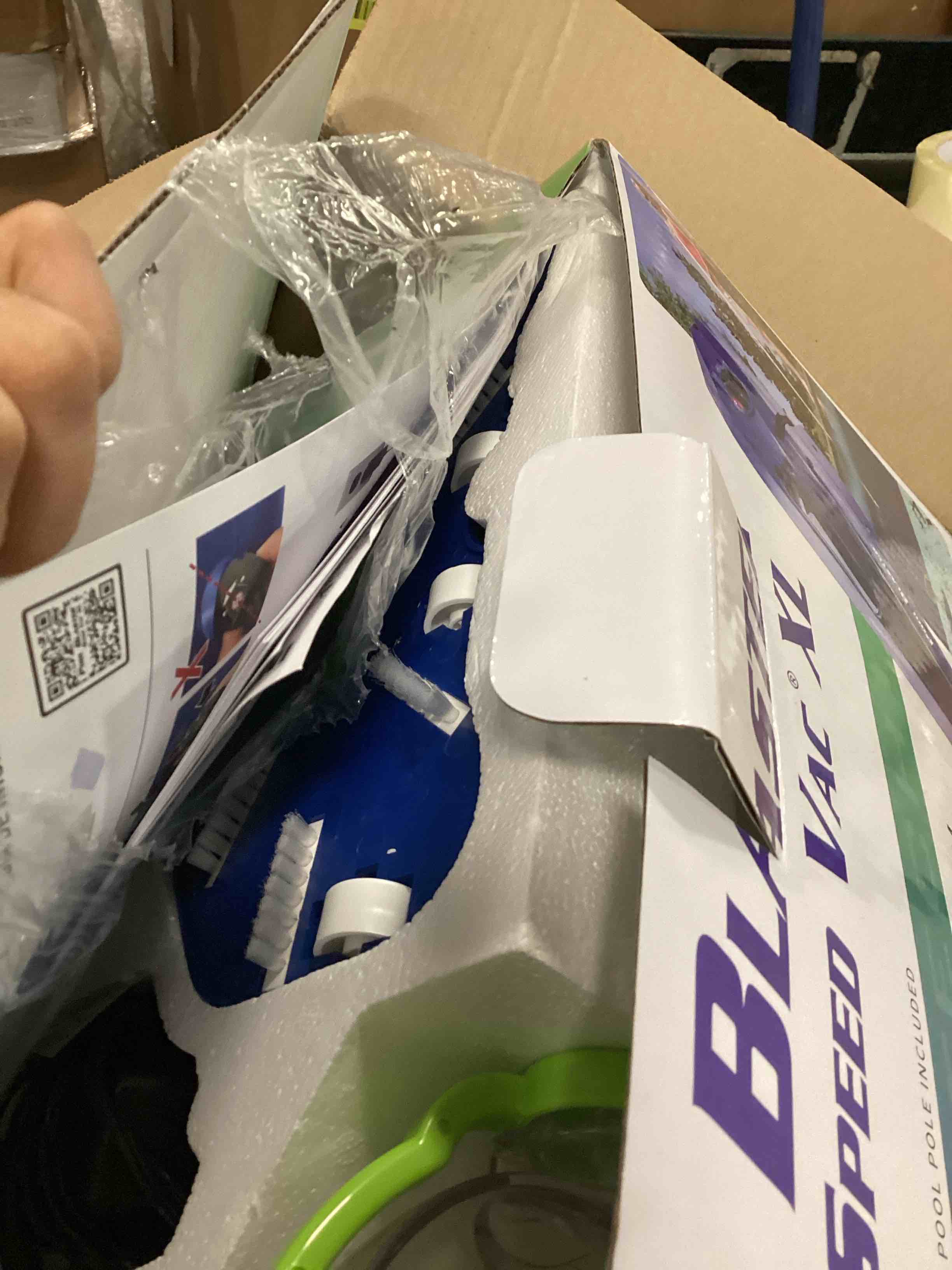 POOL BLASTER Speed Vac XL Cordless Pool Vacuum for Inground & Above