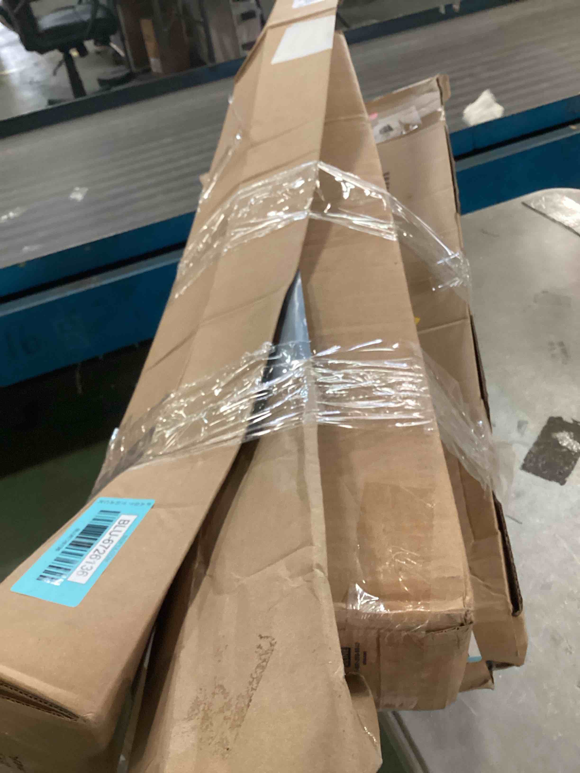 Assortment of Miscellaneous products (May Include cordless shade, curtain rods, retractable baby gate, Led universal linear lamp and more or other use)