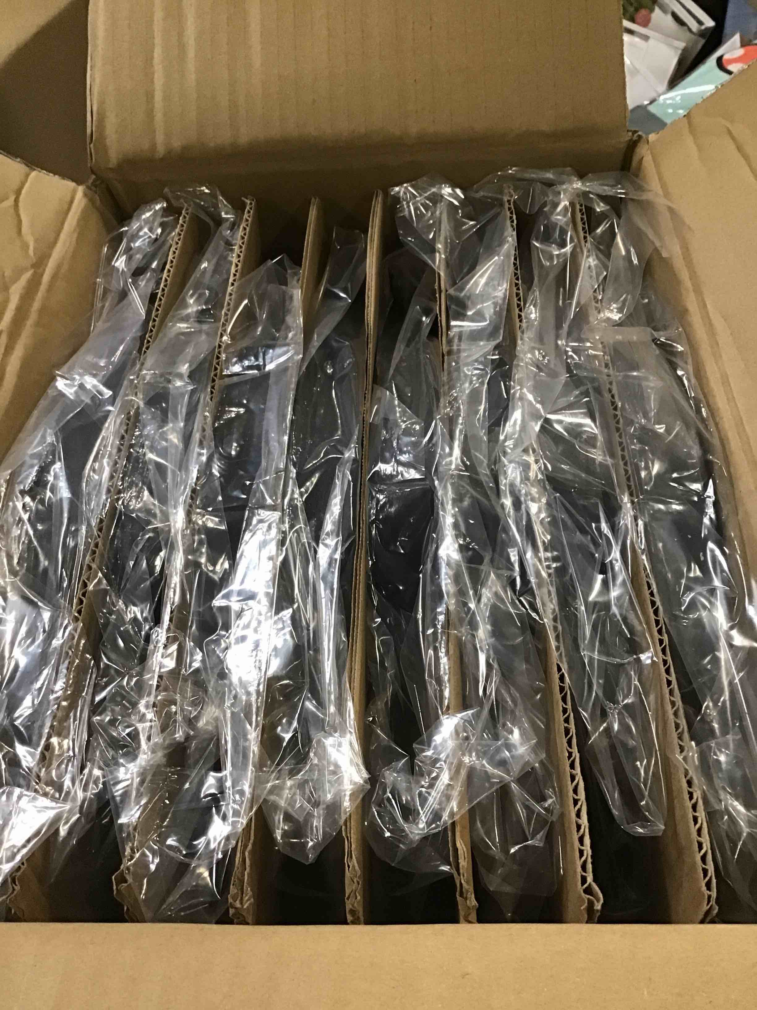 8Pack 12 Inch 3200LM Flush Mount LED Ceiling Lights,Black 28W Slim Ceiling Li...