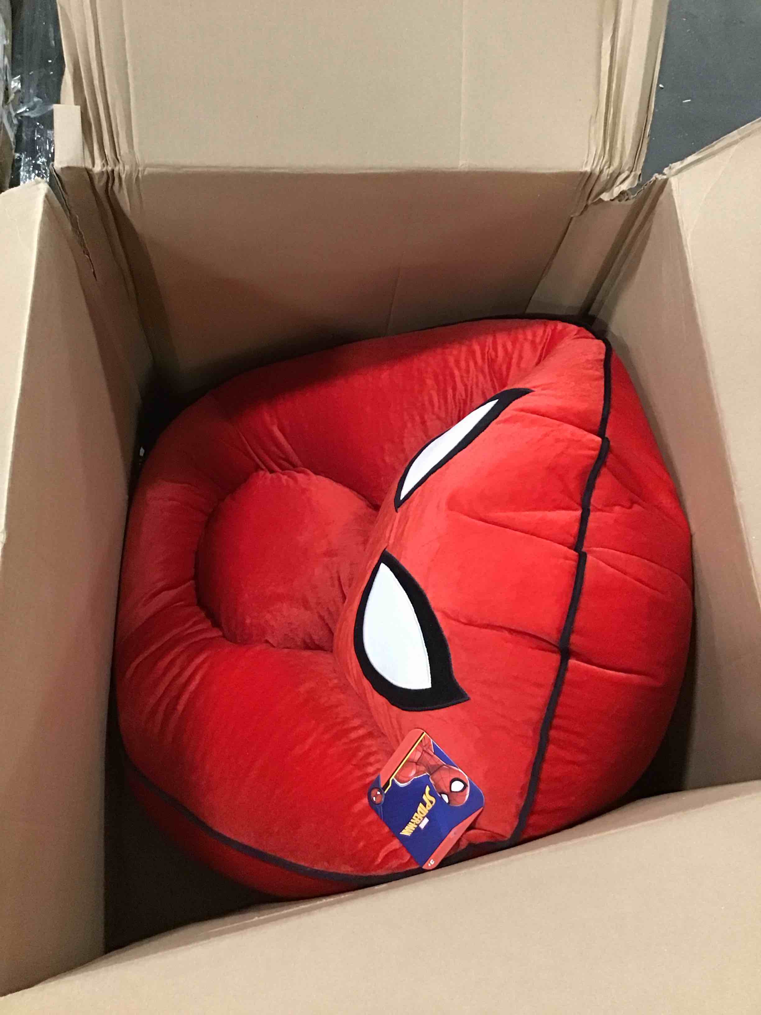 Idea Nuova Marvel Spiderman Hillside by pod Plush Kids Bean