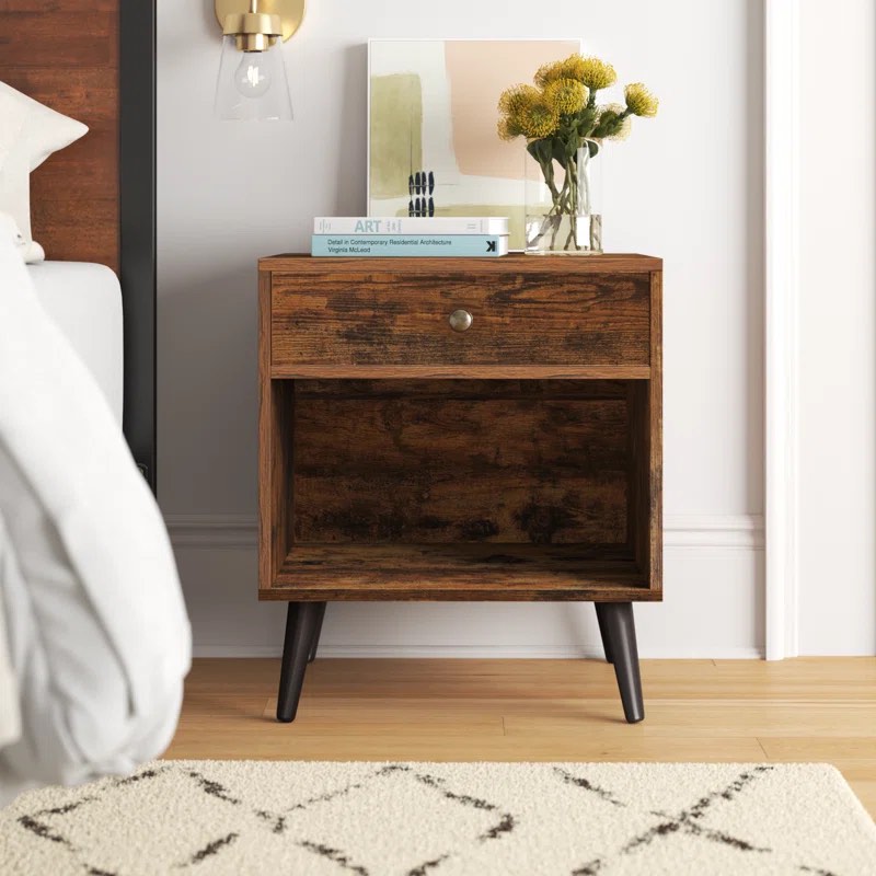 Vansant 1 - Drawer Nightstand