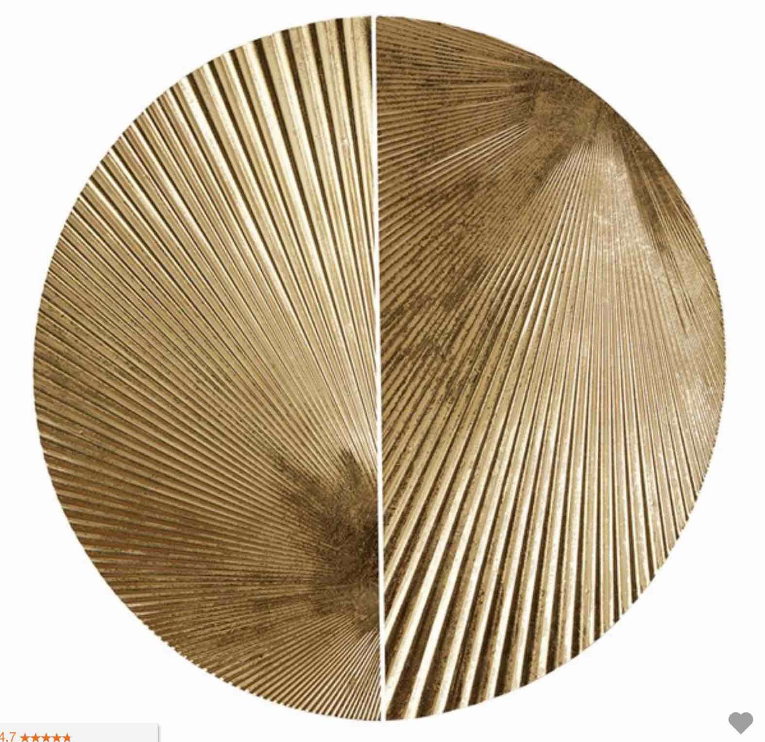 Radiant Half-Moon Metal Wall Decor Set