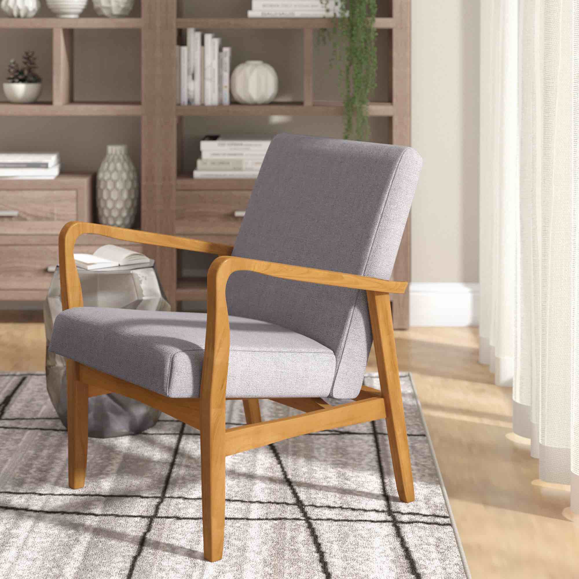 Sanjay 28" Wide Polyester Armchair