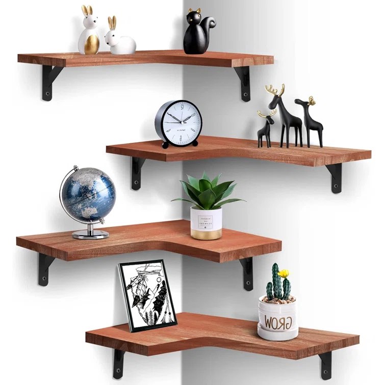 Fleuriel Wall Bathroom Shelves