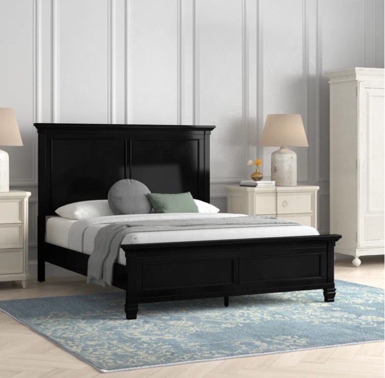 (Incomplete)Arnedo Solid Wood Panel Headboard