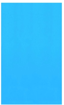 Blue Wave NL324-20 Standard Gauge Round Overlap Steel Wall Swimming Pool Liner, 18-FT