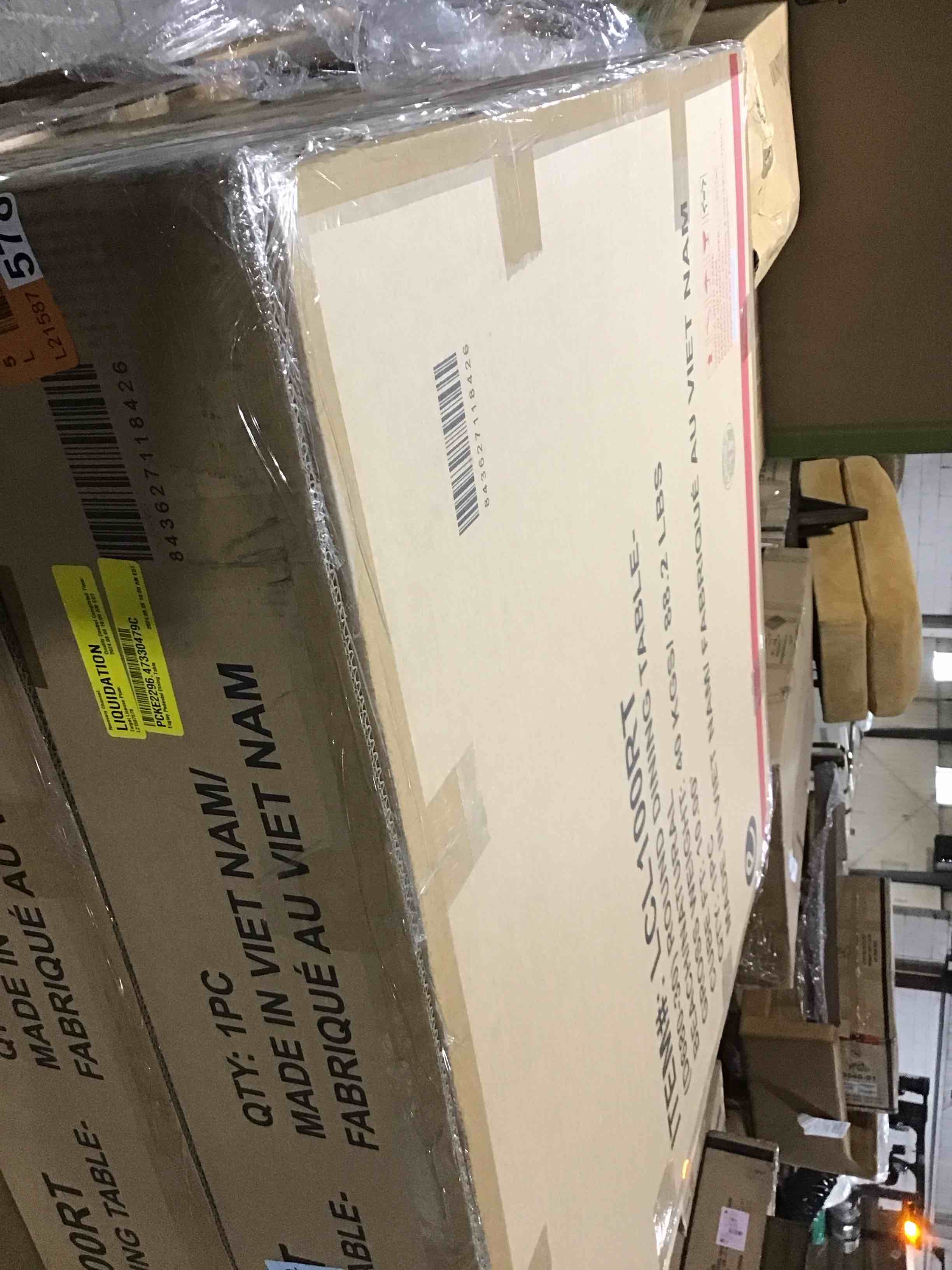 Keaton Round Standard Height Dining Table Beach Picket House Furnishings