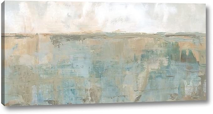 Distant Fields - Wrapped Canvas Print