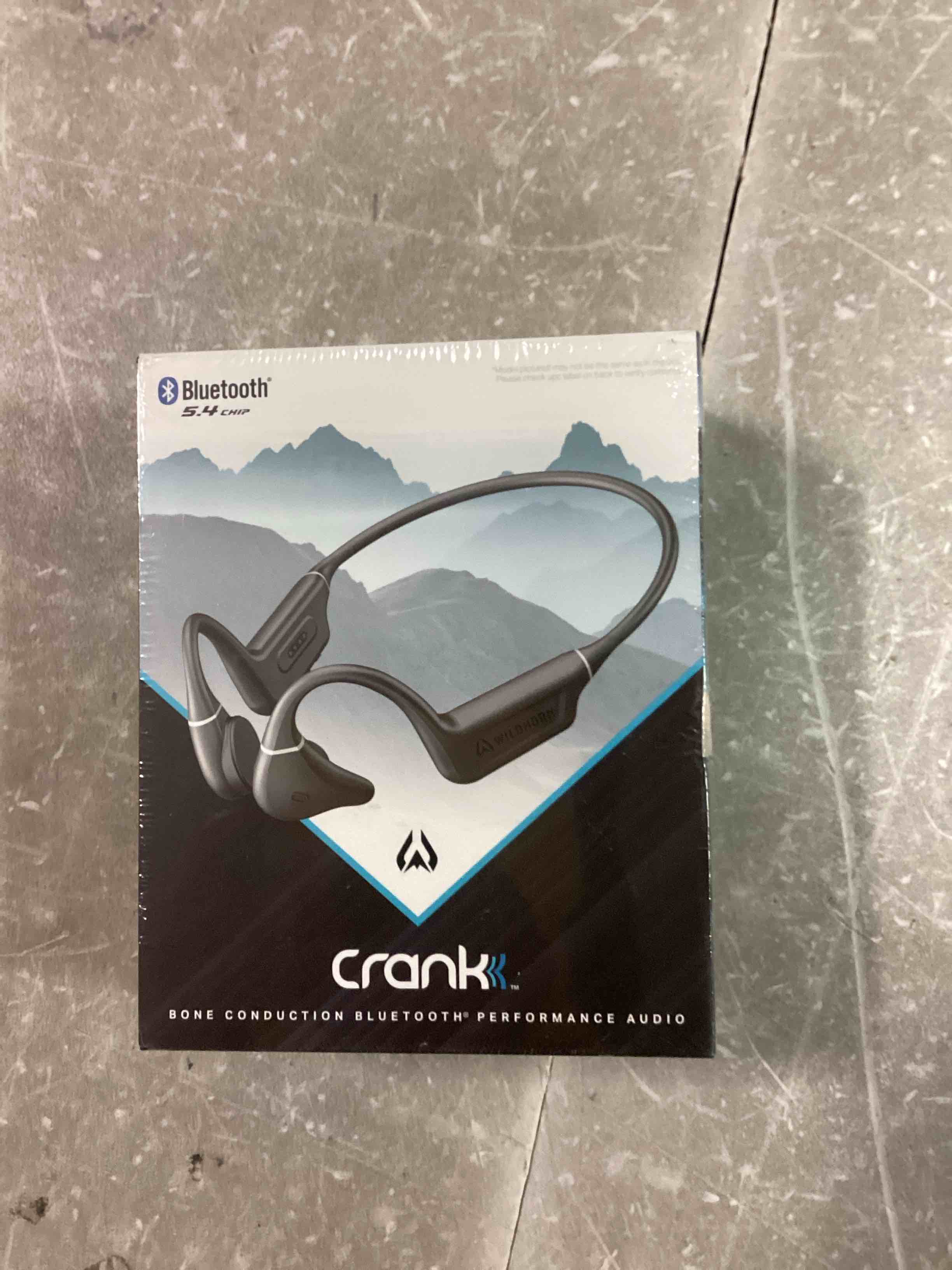 Wildhorn Crank Bone Conduction Swimming Headphones, Bluetooth 5.4, IPX8 Waterproof Headphones for Swimming, Fast Magnetic Charge, MP3 2500 Songs Storage Capacity Swim Headphones No Microphone