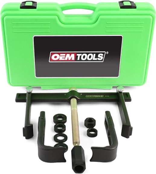 OEMTOOLS 25106 Brake Drum And Rotor Puller, Wheel Hub Tool, Use With Impact Wrench, Adaptors For Use With Most Common Hub Sizes, Brake Drum Tool