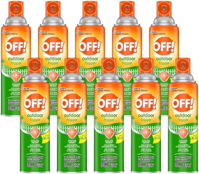 OFF! Outdoor Fogger 16 oz 10 Pack