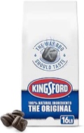Kingsford Original Charcoal Briquettes, 100% Natural Charcoal for BBQ Grilling, 16 lbs