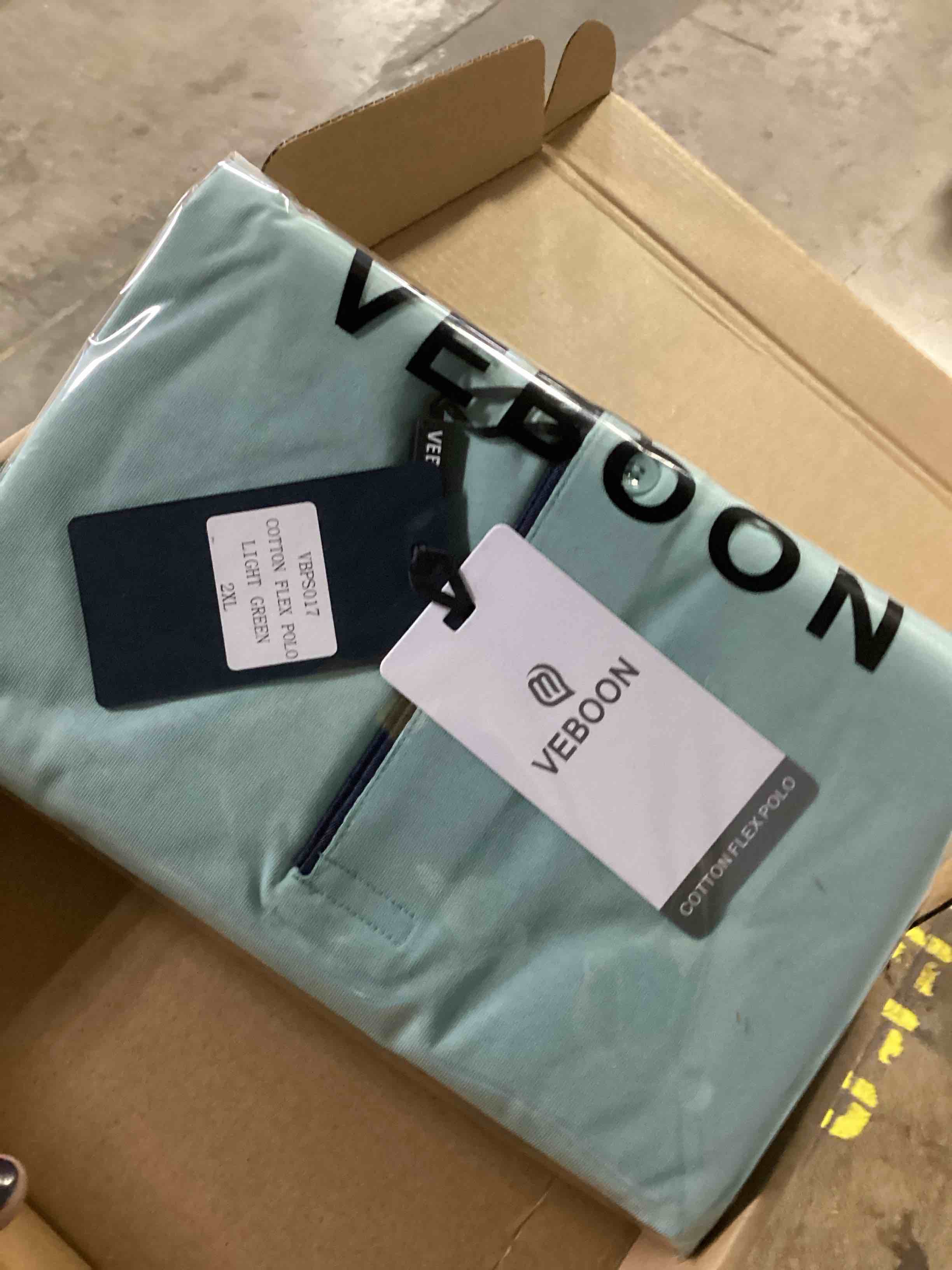 Condition photo showing New/Like New for COLOR DIFFERS* SEE PHOTOS *Men's Business Long and Short Sleeve Polo Shirts2XL