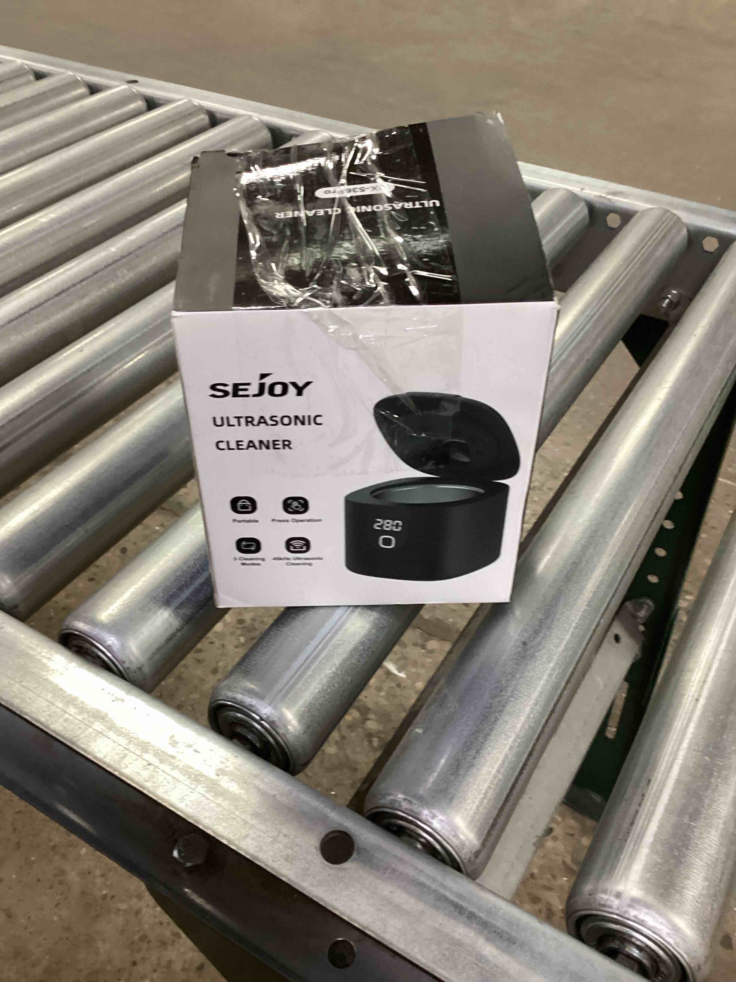 Condition photo showing Good Condition for sejoy ultrasonic cleaner 