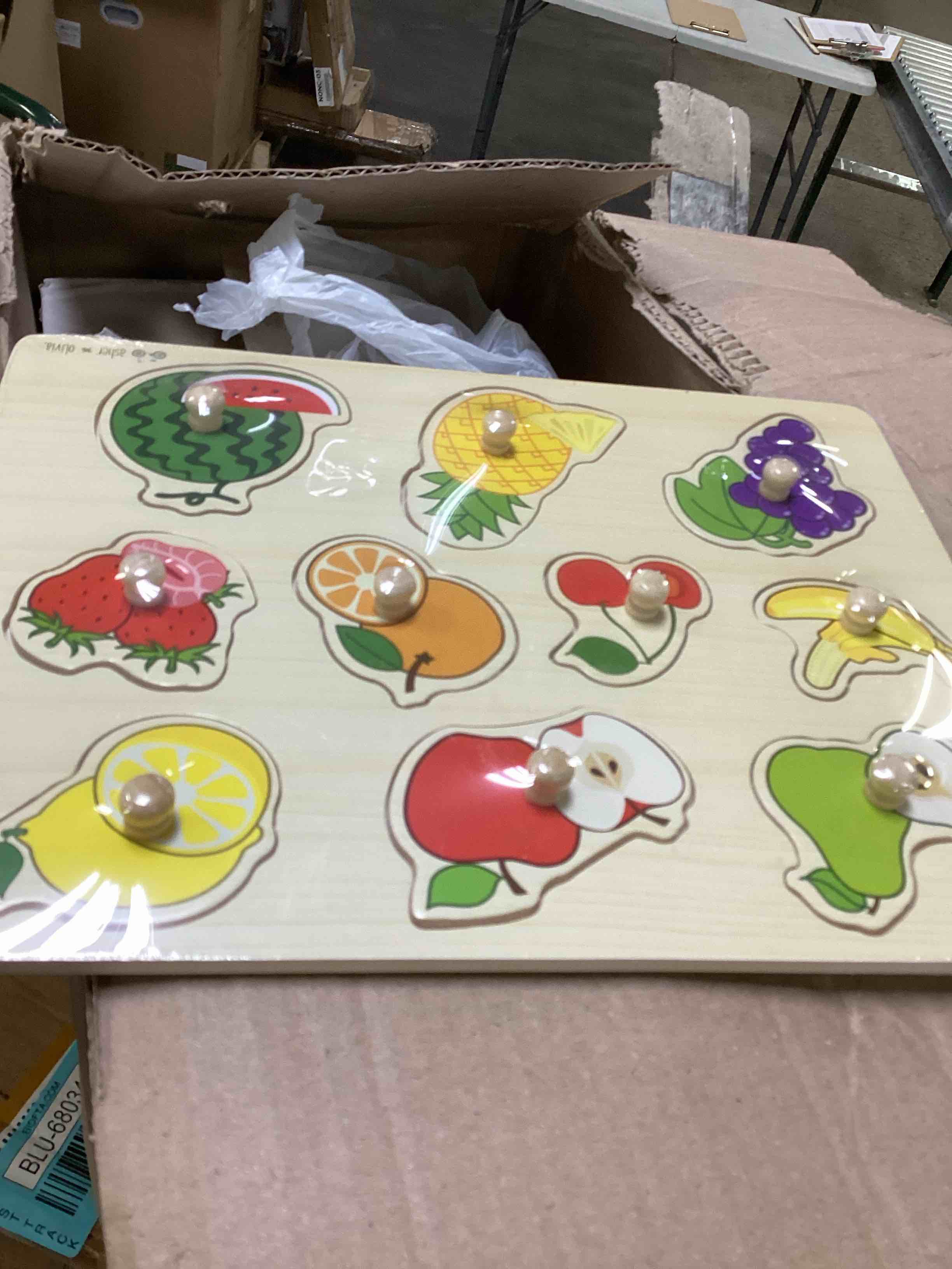 assorted kids puzzles