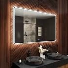 (similar) Black Lit Led Mirror Dimmable Light and Defogger