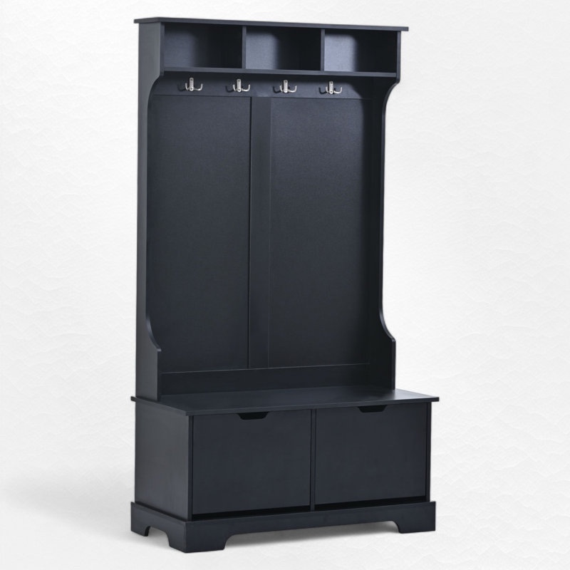 Lorrena Hall Tree with Bench and Shoe Storage