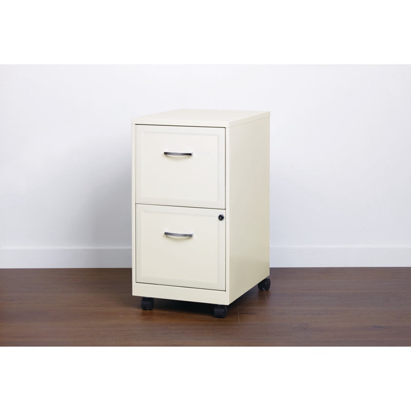 Adelmis 2-Drawer Mobile Vertical Filing Cabinet