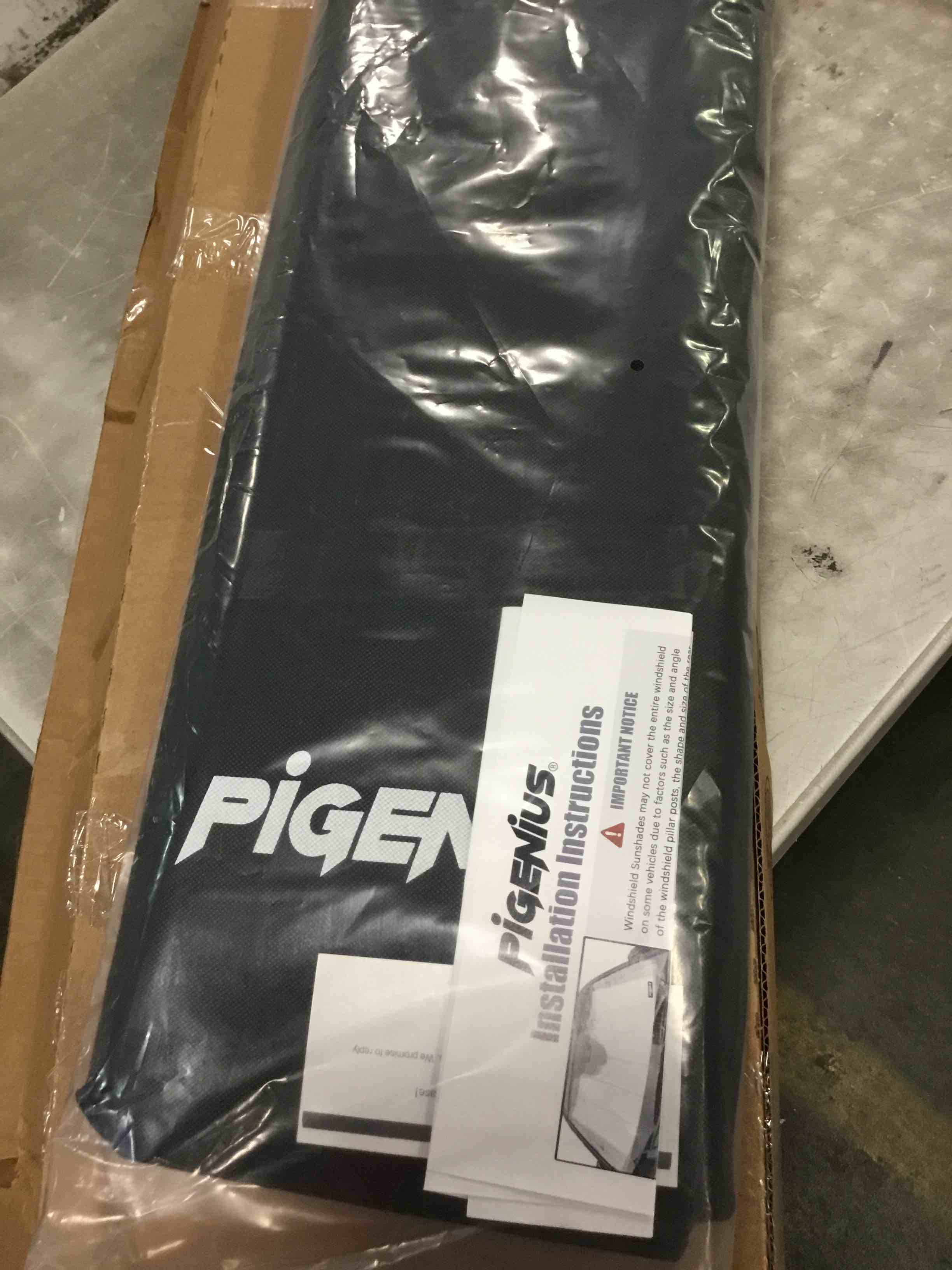 Pigenius Windshield Sun Shade for 2016 2017 2018 2019 2020 2021 2022 Honda HR-V, Custom Fit Front Window Shade - Premium Folding Sunshade