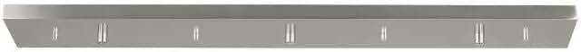 Generation Lighting 7449603-962 Accessory - 36 Inch 3 Port Linear Canopy, Brushed Nickel Finish