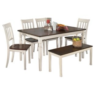 Atiqa Painted Rustic Dining Table